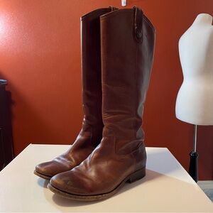 Frye Women’s‎ The Melissa Brown Leather Timeless Tall Riding Boots